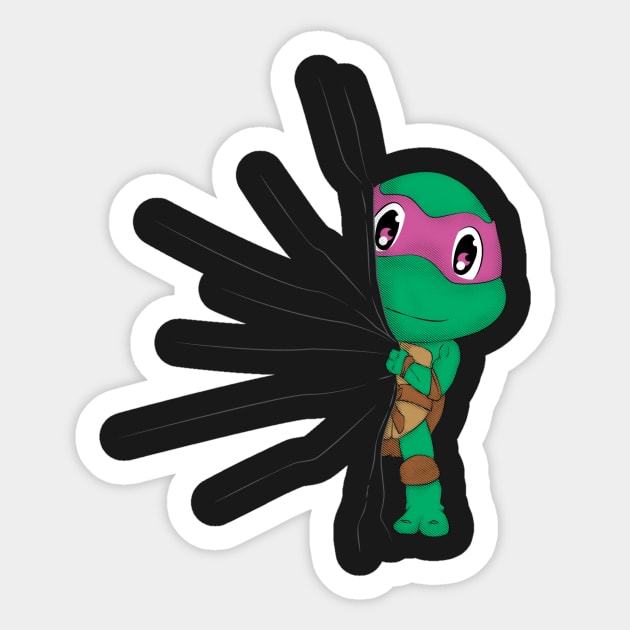 Hidden tmnt donatello ! Sticker by Melroune